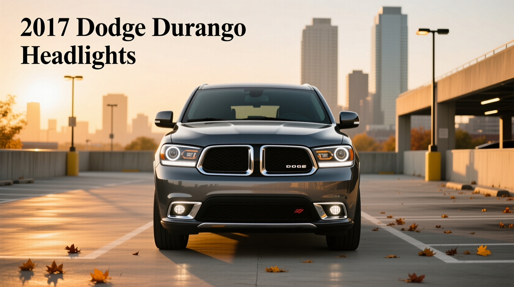 2017 dodge durango headlights guide