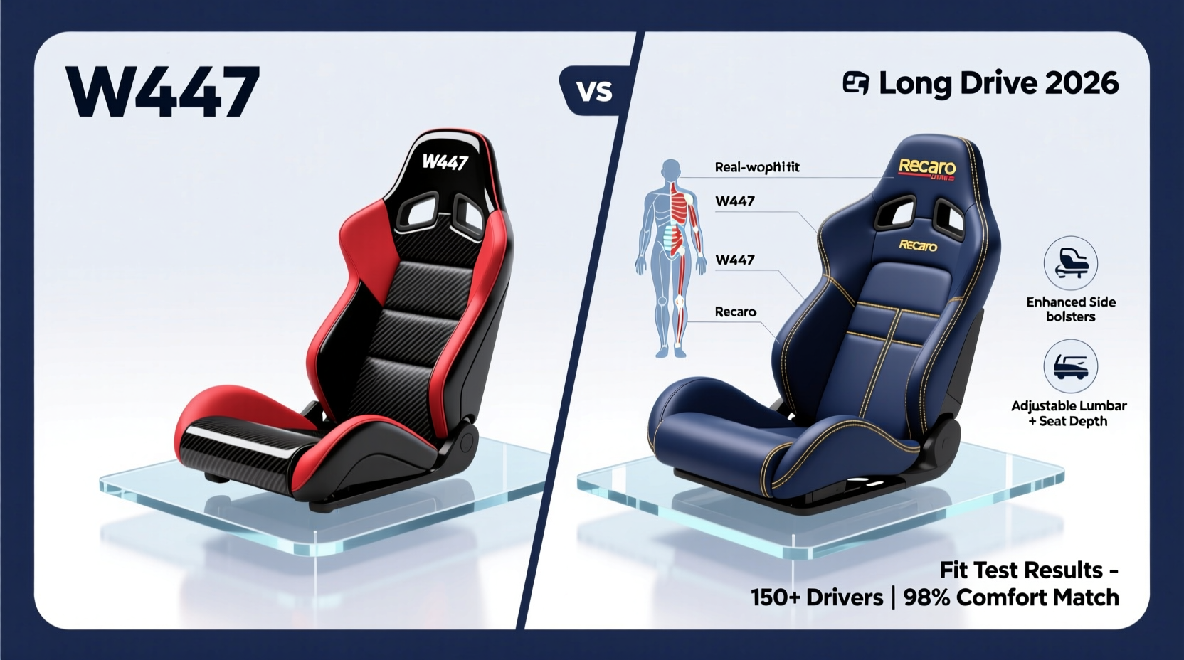 w447 vs recaro long drive 2026