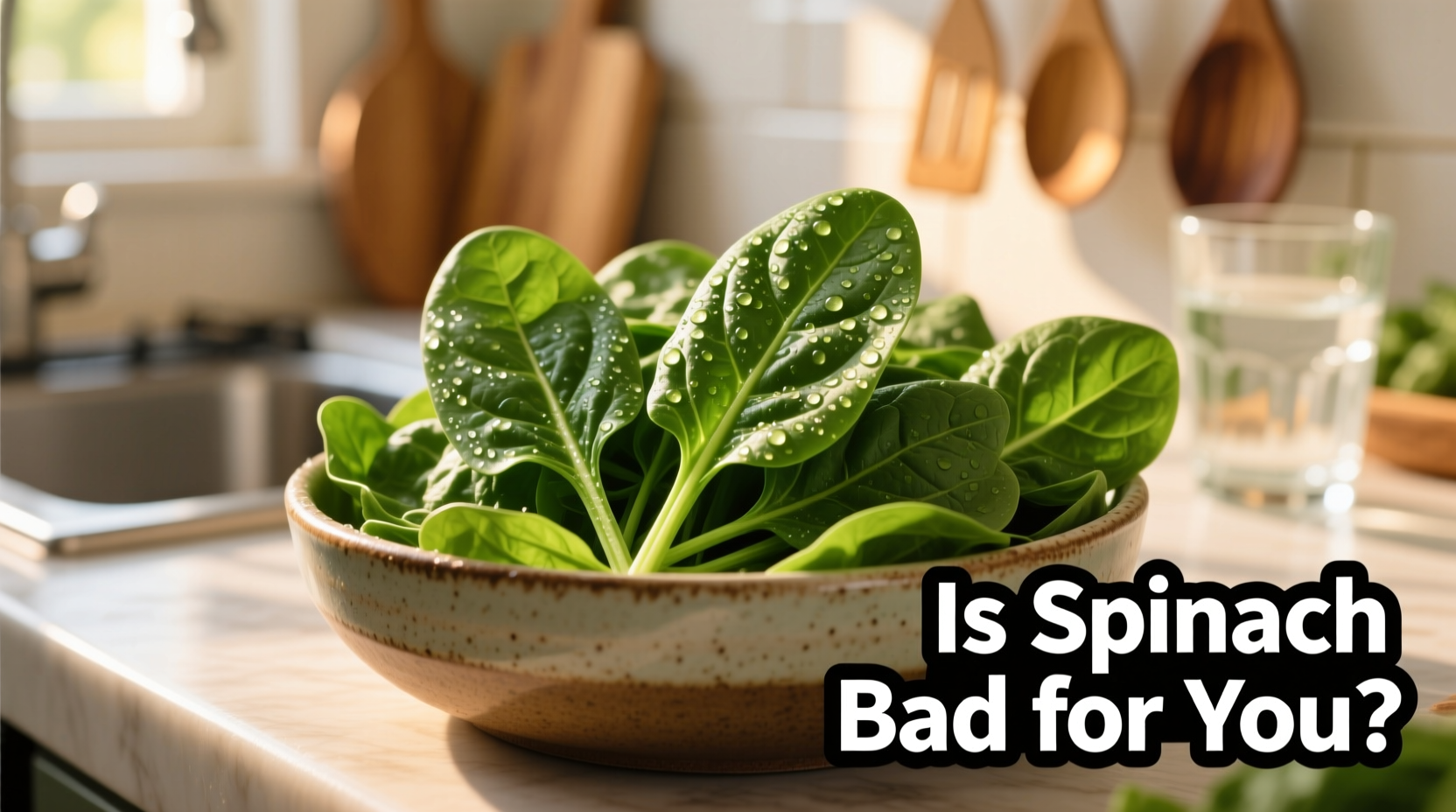 is spinach bad for you