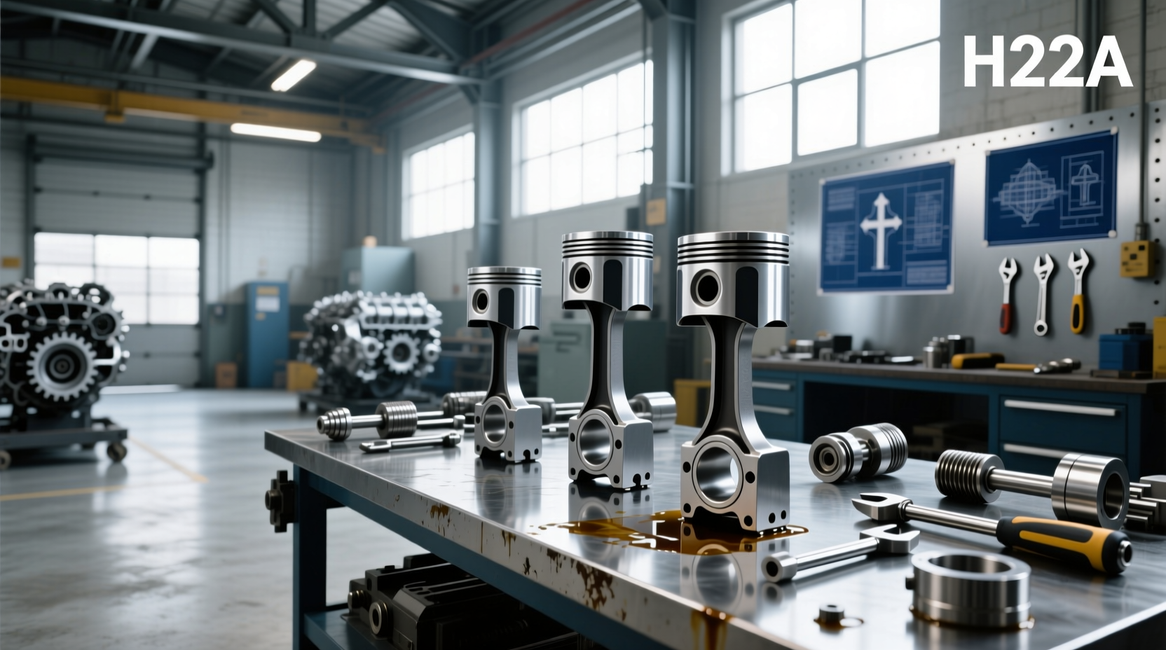 What to Know When Buying H22A Pistons for Honda Engines