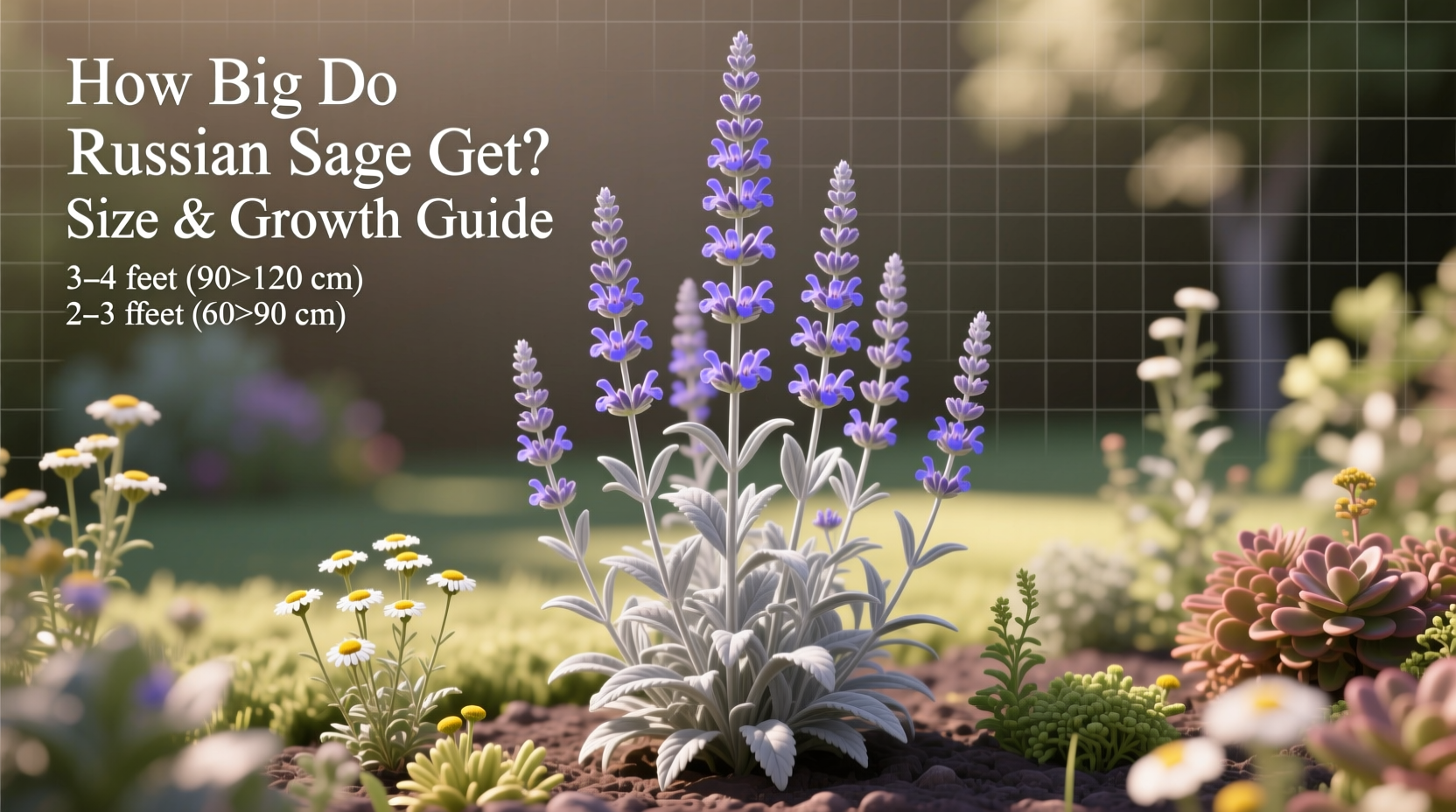 How Big Do Russian Sage Get? Size & Growth Guide