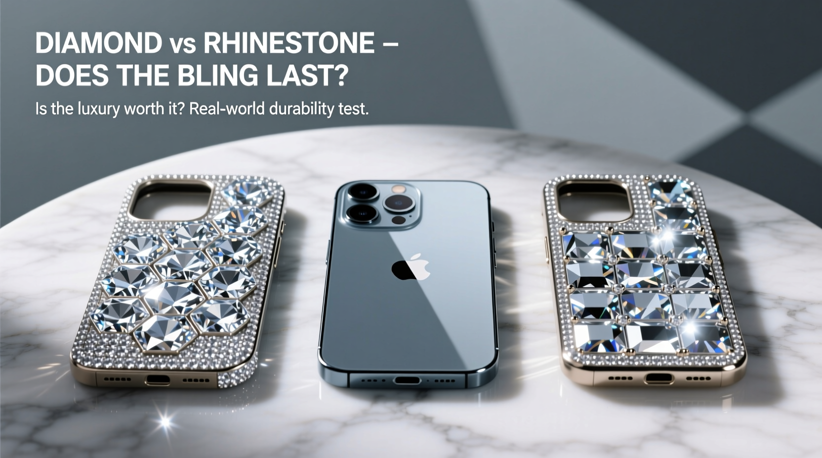 diamond vs rhinestone phone case does the bling really last and is it worth it