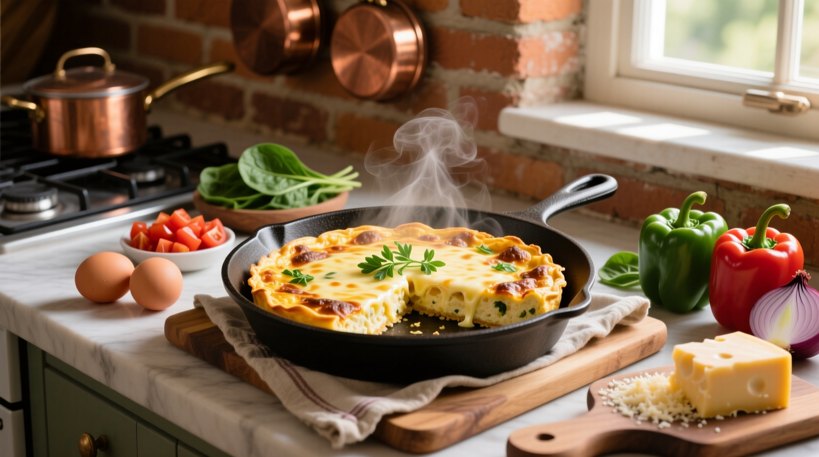 how to make a frittata the omelette for lazy people