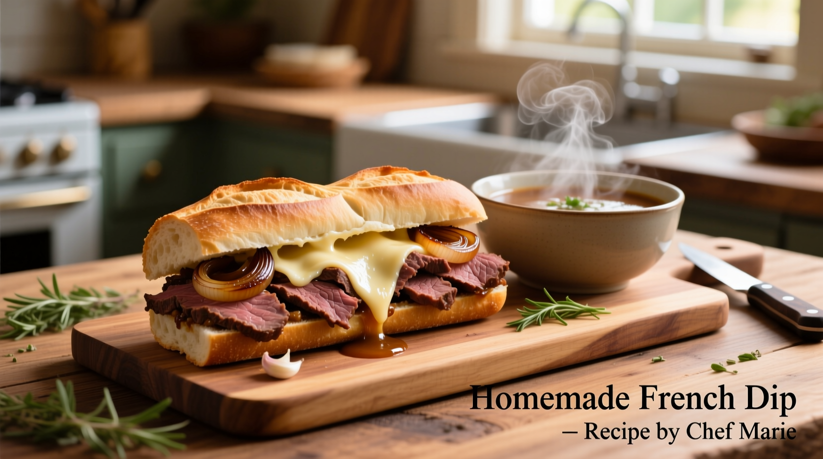homemade french dip