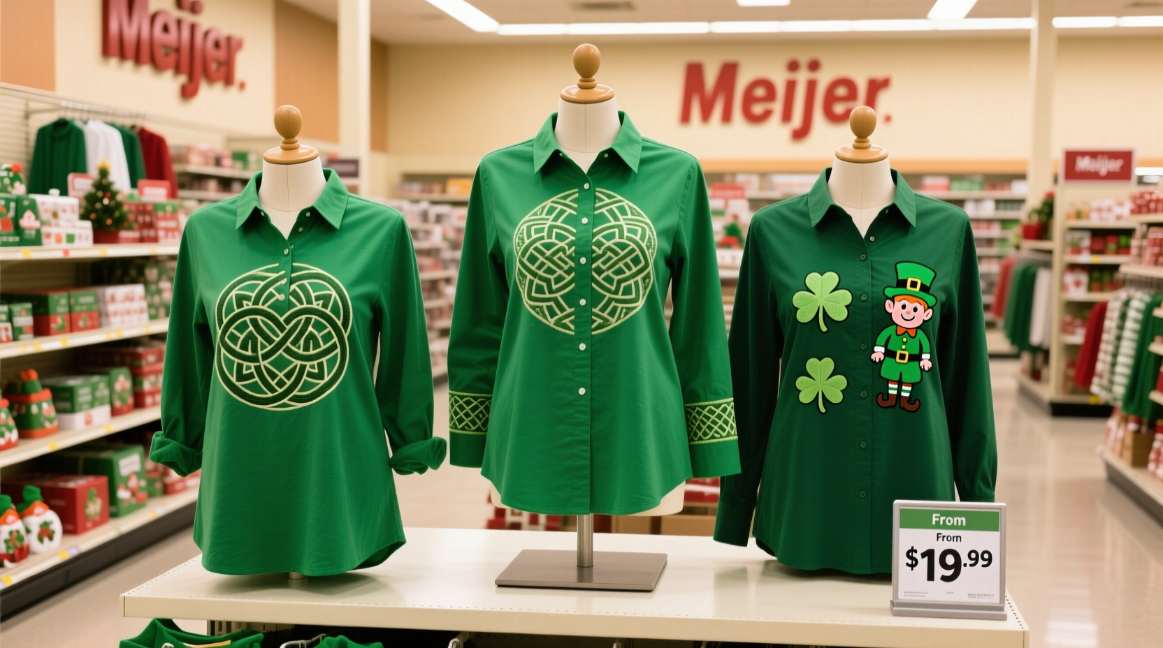womens st patricks day shirts meijer