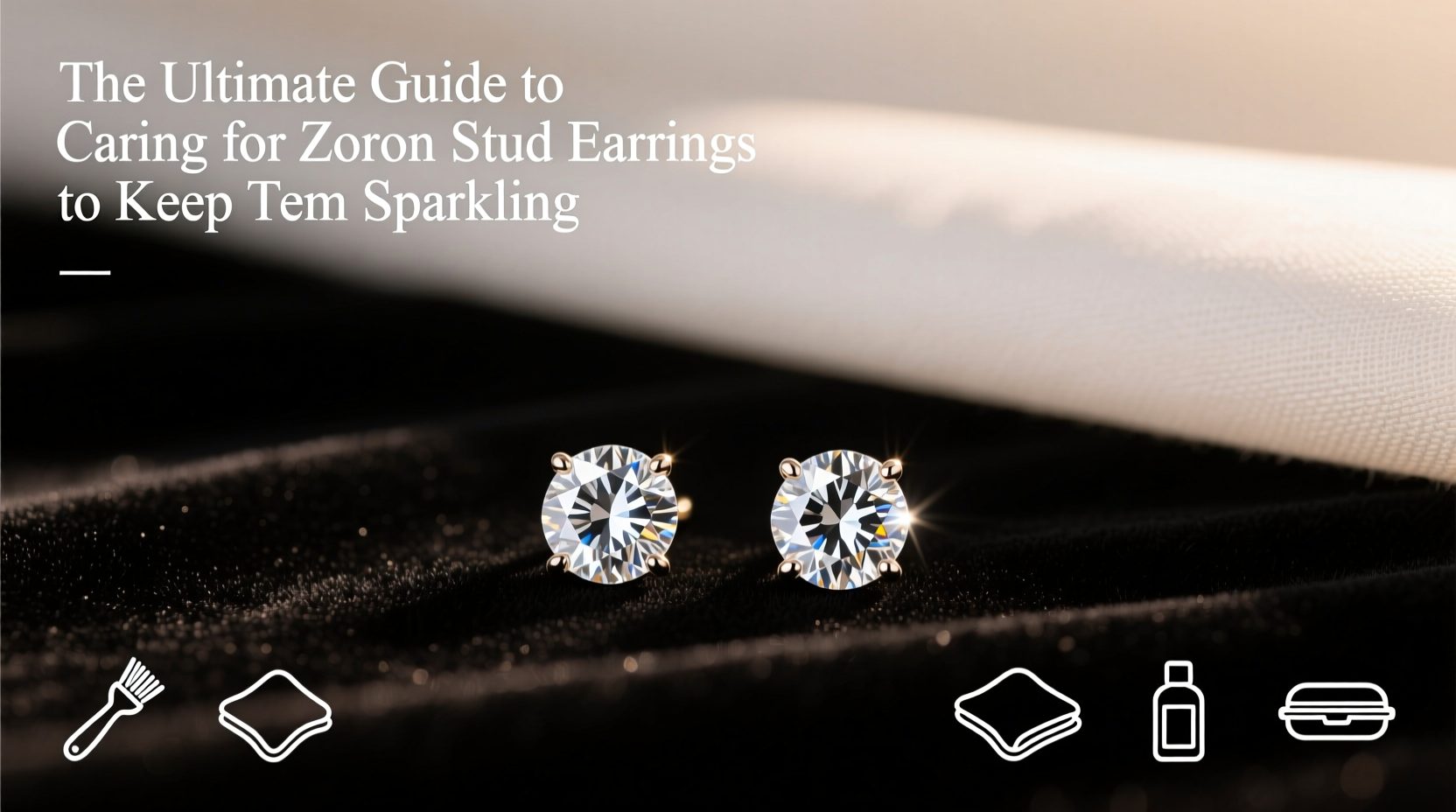 the ultimate guide to caring for zircon stud earrings to keep them sparkling