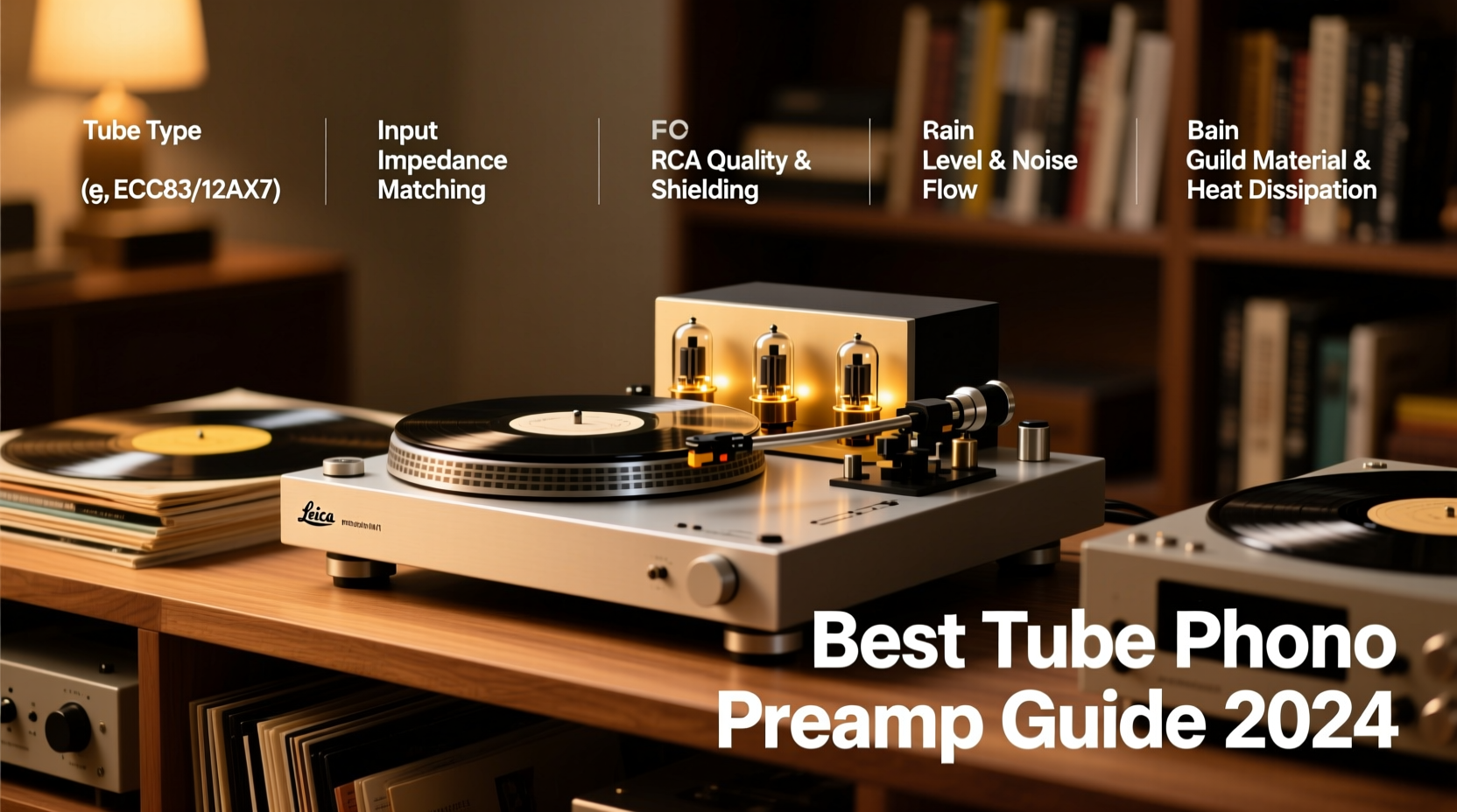 tube phono pre amplifier