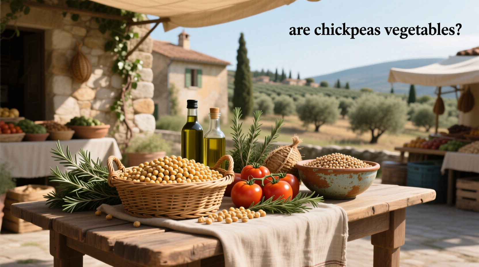 are chickpeas vegetables