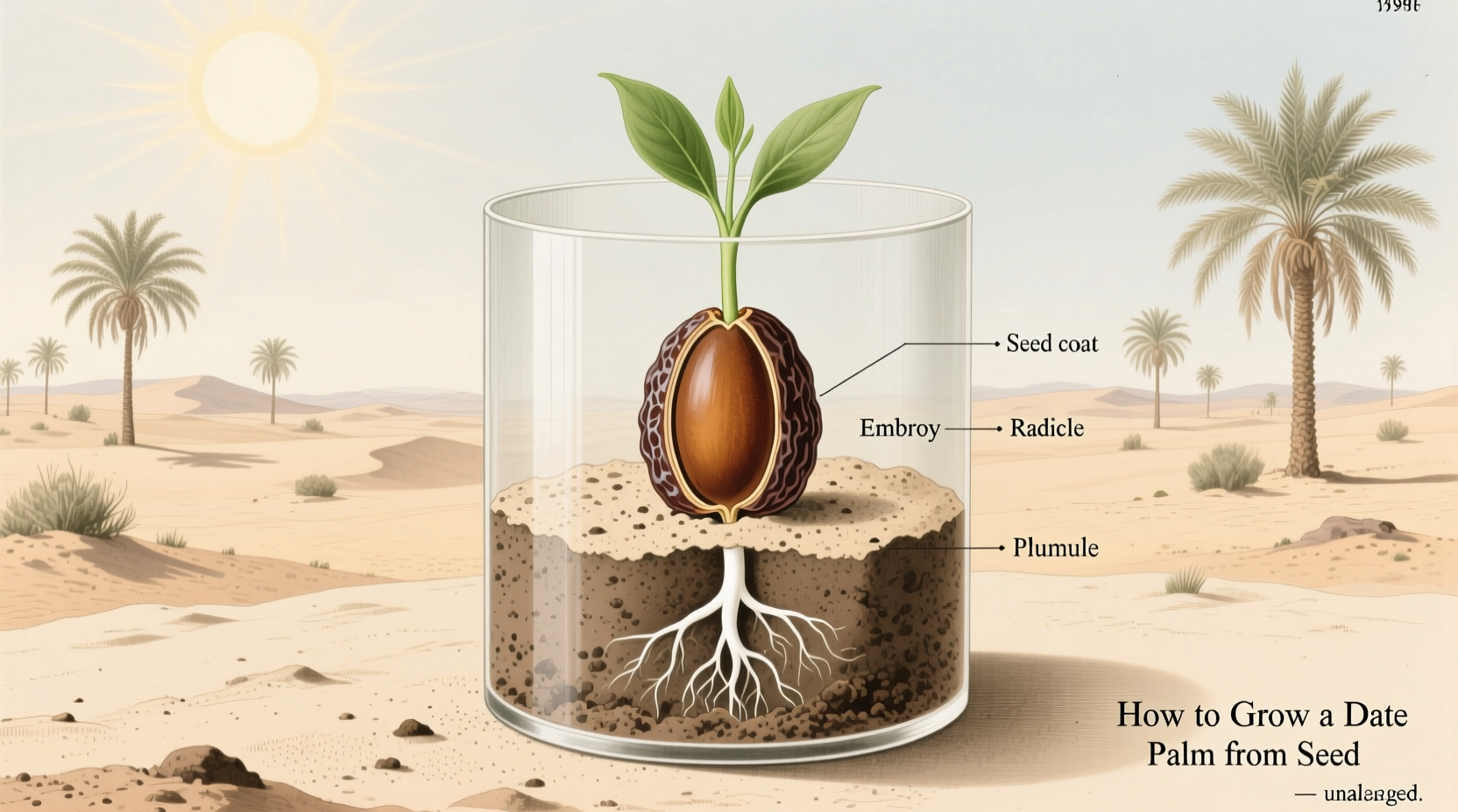 How to Grow a Date Palm from Seed: Complete Guide