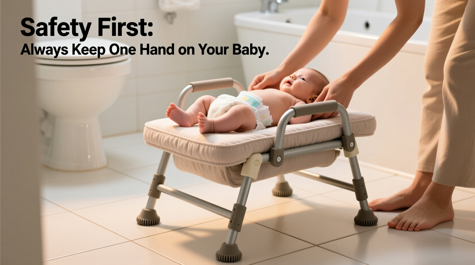 practical tips for using a small handheld changing stool comfortably and safely