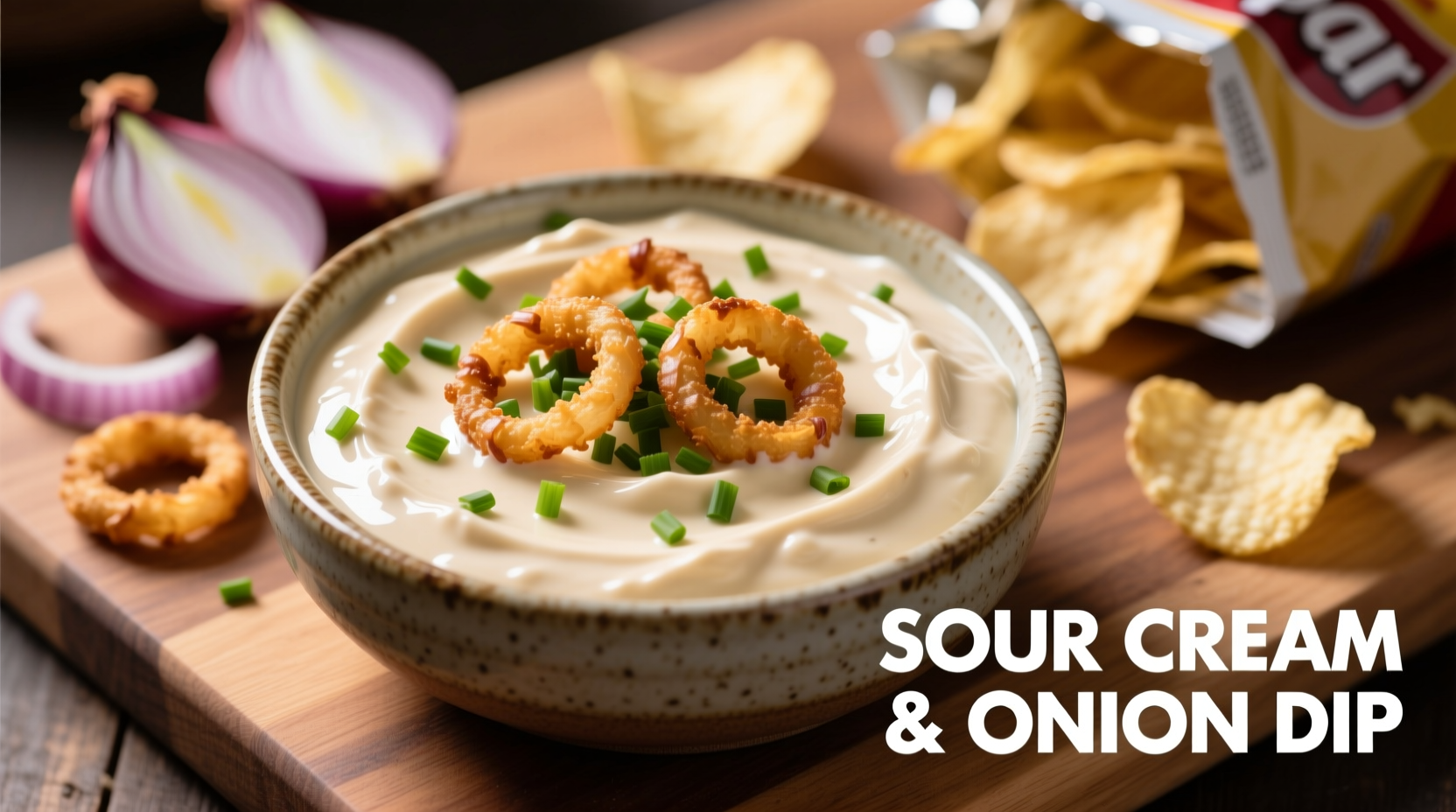 sour cream and onion dip recipe
