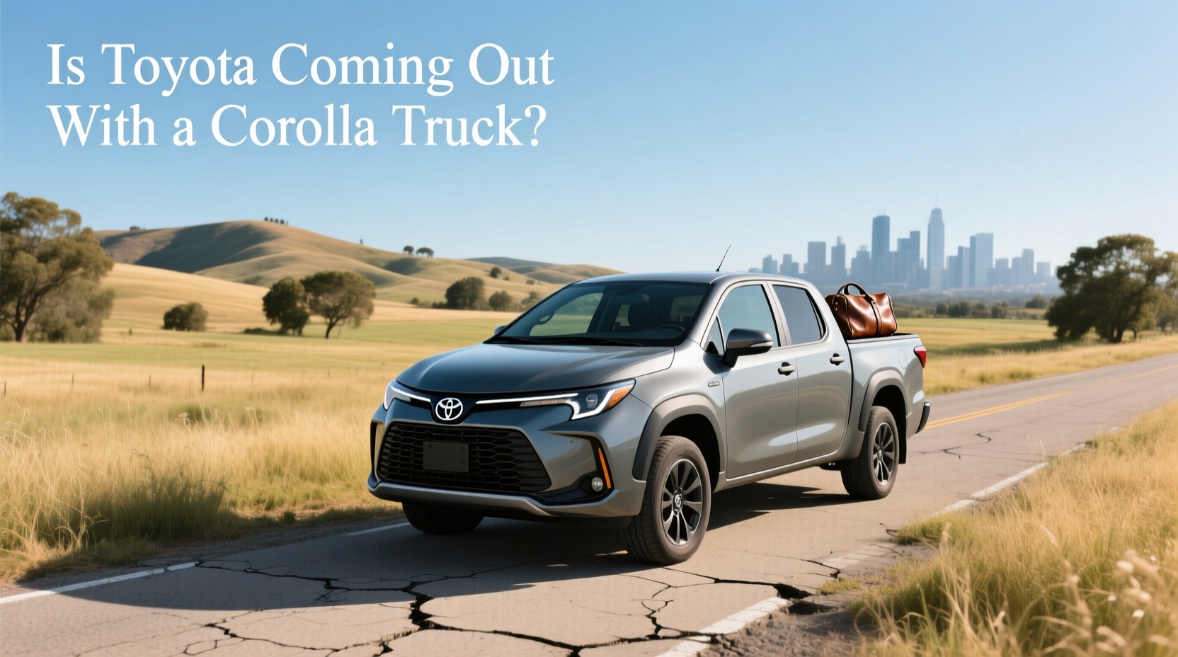 2024 Toyota Corolla pickup truck guide