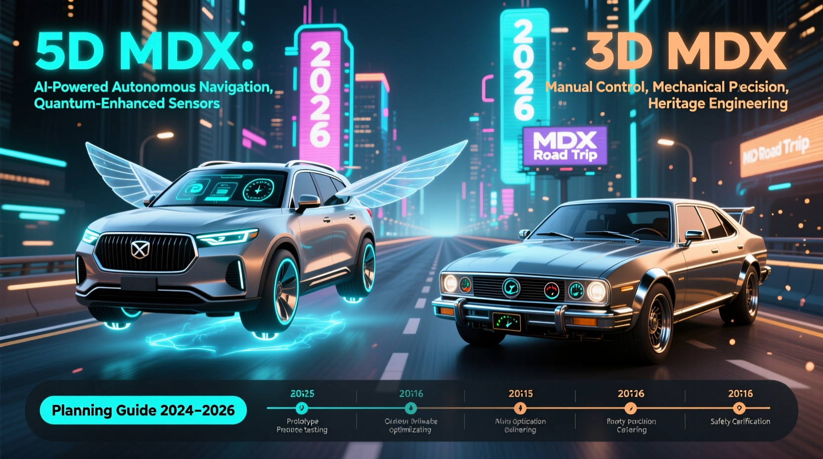 5D vs 3D MDX Road Trip 2026: Key Differences & Planning Guide