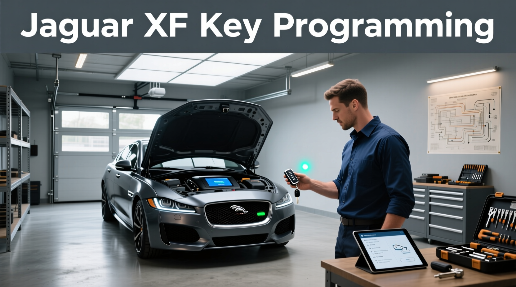 How to Choose Jaguar XF Key, How to Program a Jaguar XF Key?