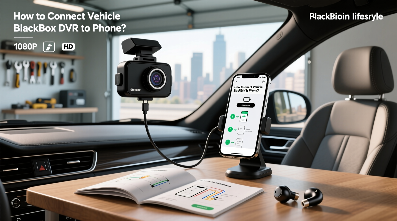 1080p Full HD Vehicle BlackBox DVR Buying Guide: How to Connect to Phone