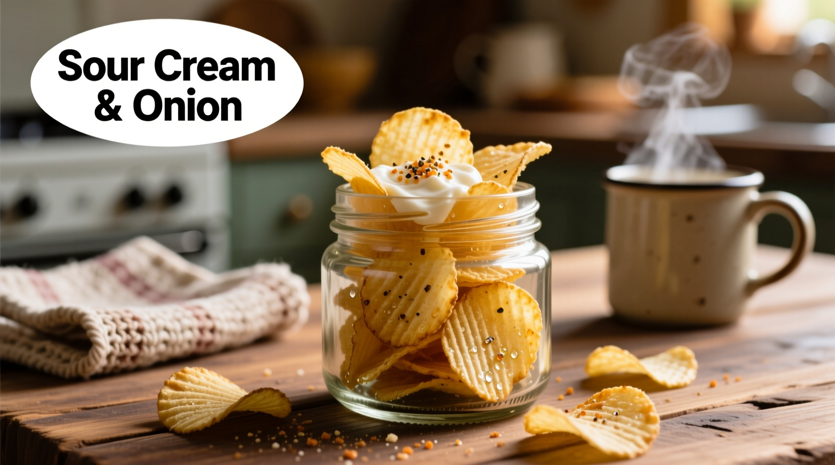 sour cream onion chips