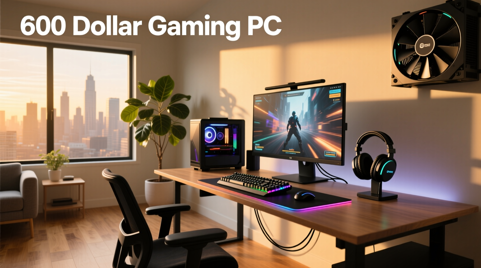 600 dollar gaming pc realistic build guide