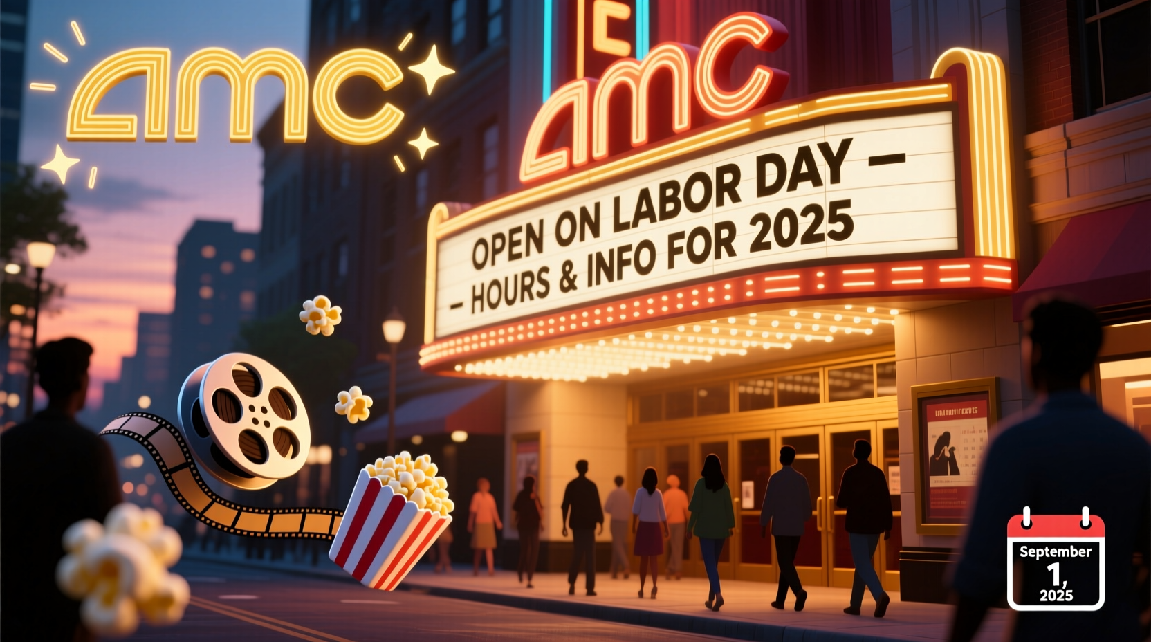 is amc open on labor day