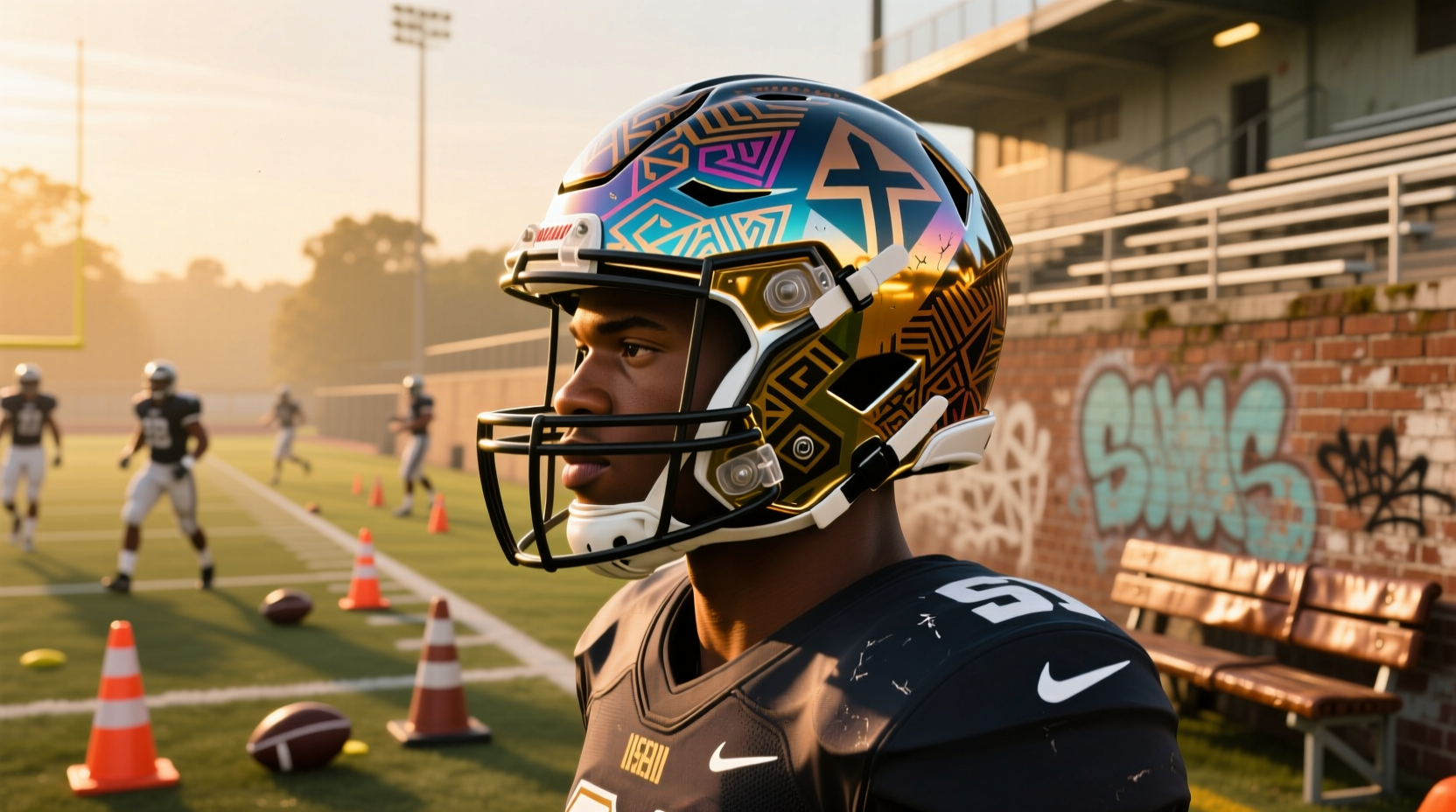 How to Choose Custom Football Helmet Decals for Teams & Players