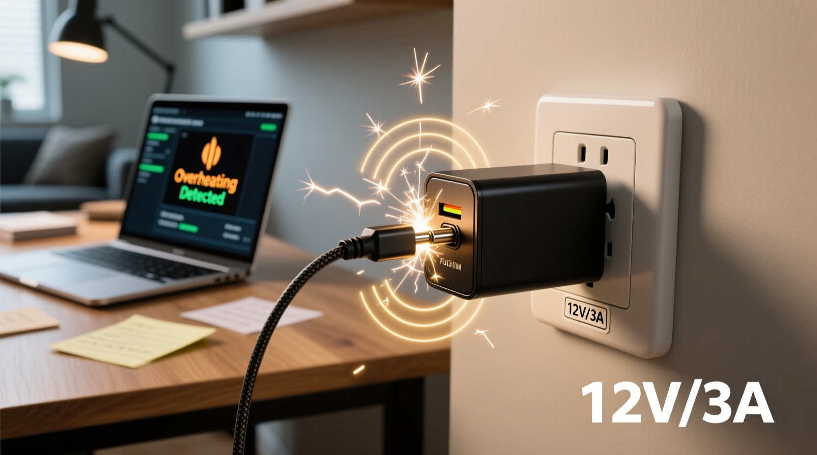 why is my charger making noise causes what to do