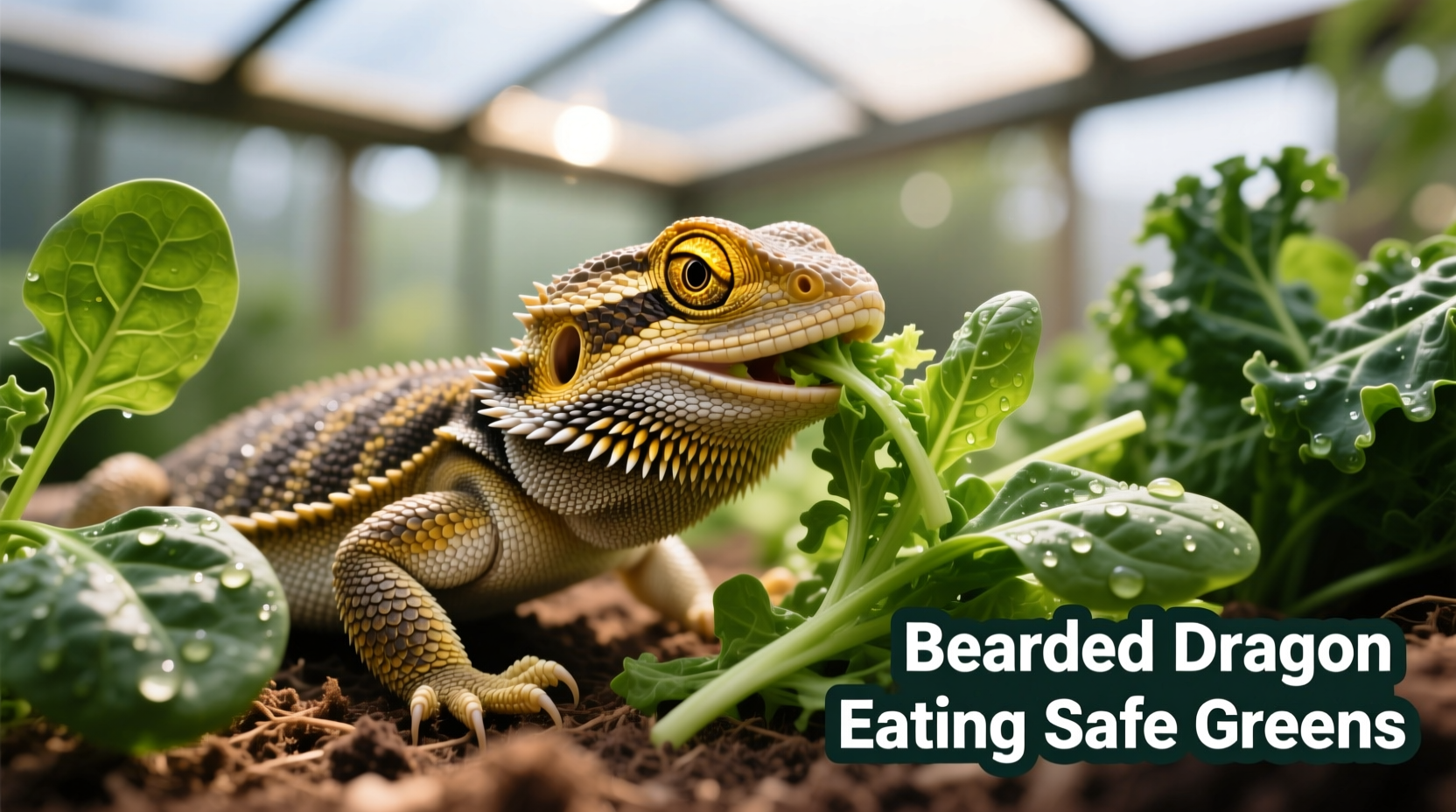 Bartagamen und Spinat: Wann riskant, wann akzeptabel?