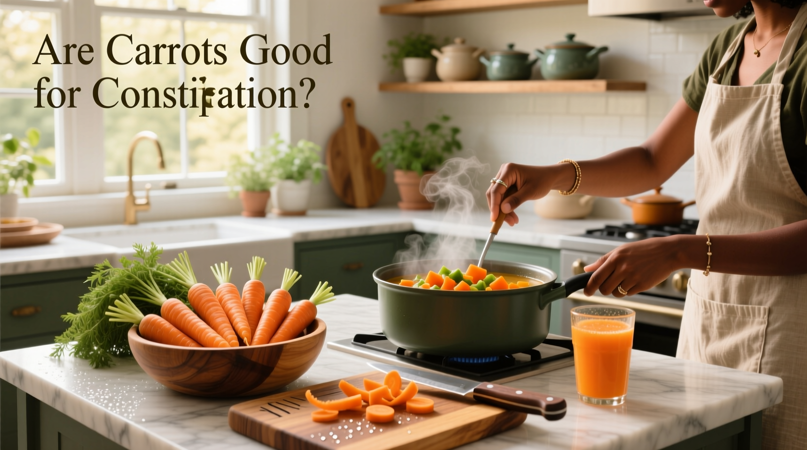 are carrots good for constipation