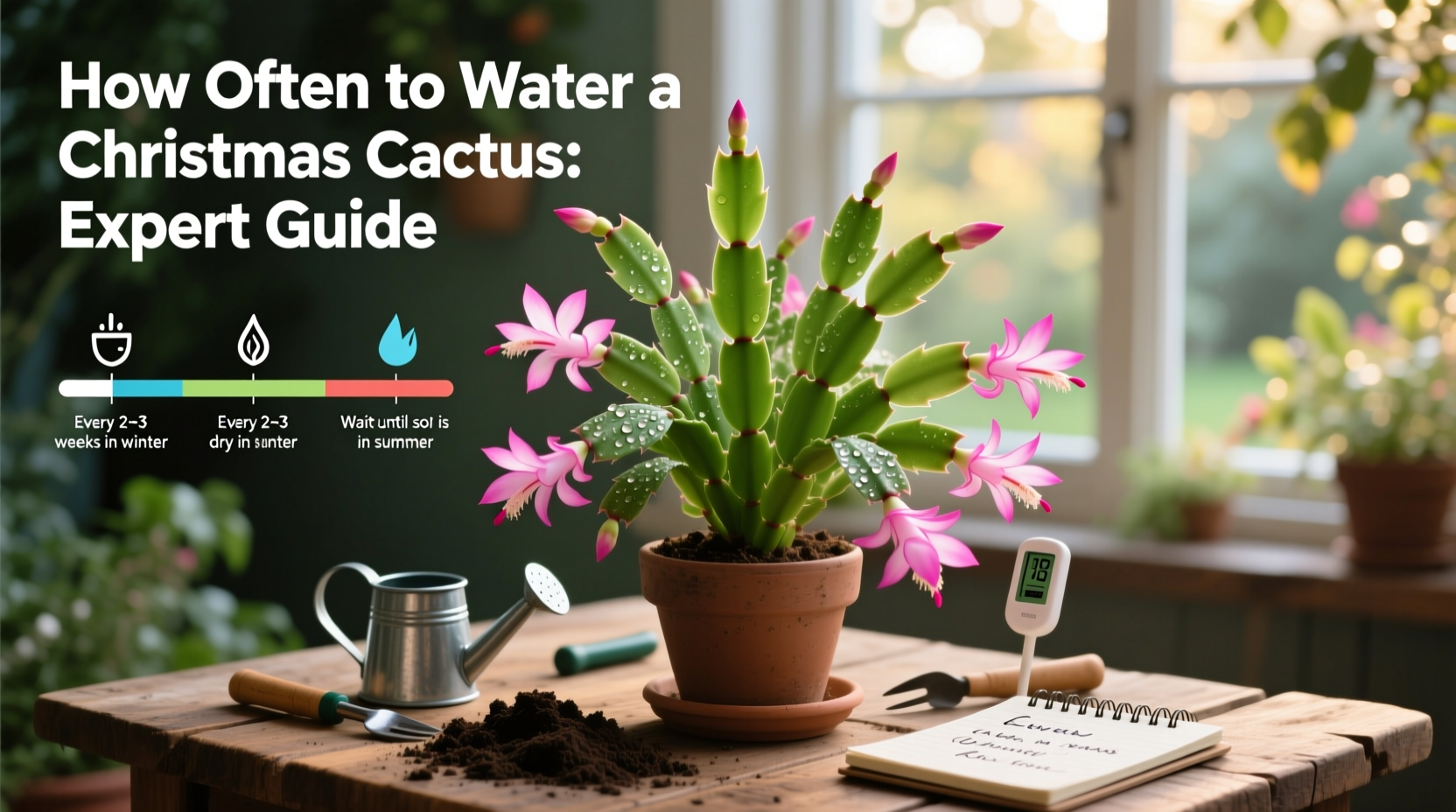 how often should you water a christmas cactus