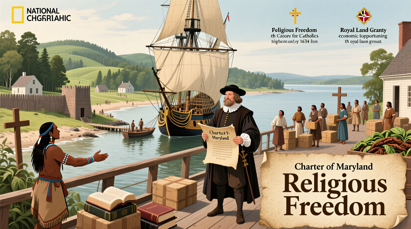 why was the maryland colony started key reasons history