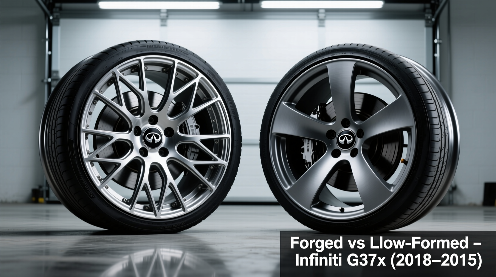 Fail Infinity Rims Forged vs Flow-Formed Wheels for Infiniti G37x (2008–2015)