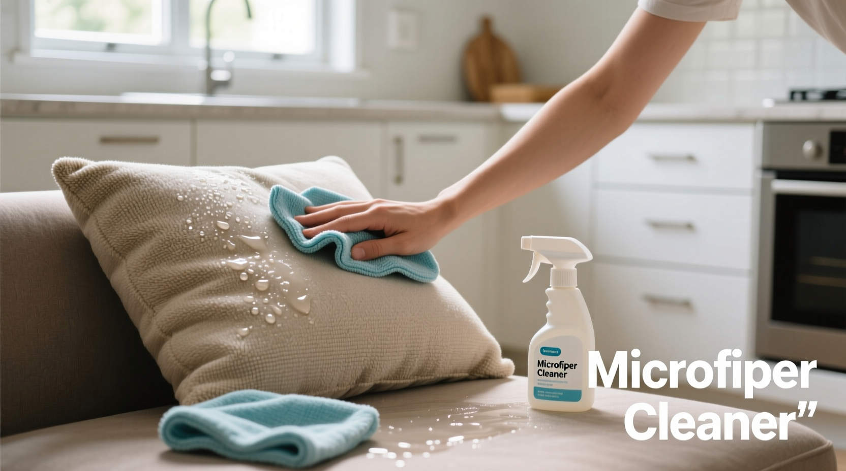 how to clean microfiber