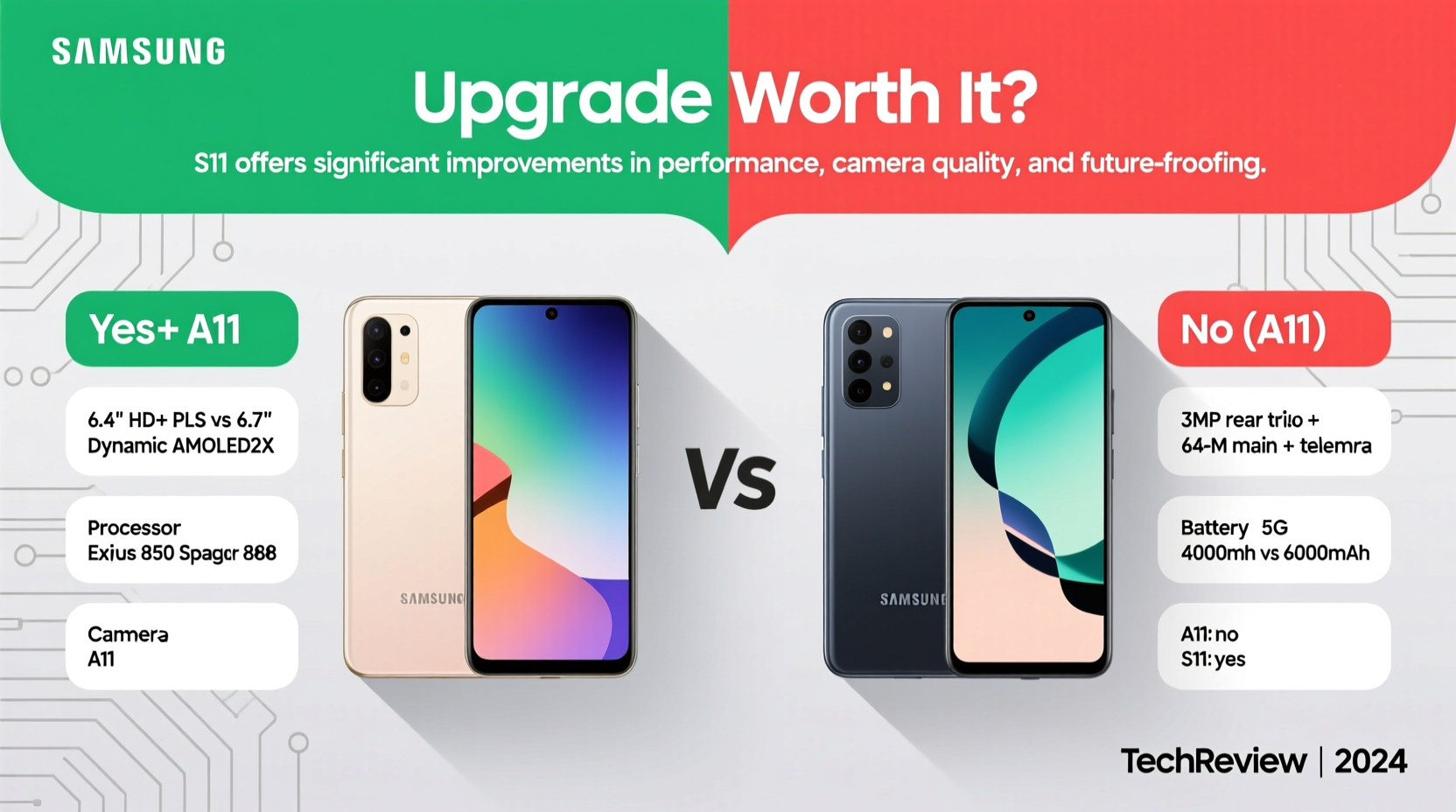samsung a11 vs s11 is it worth upgrading or are you better off sticking with the a11