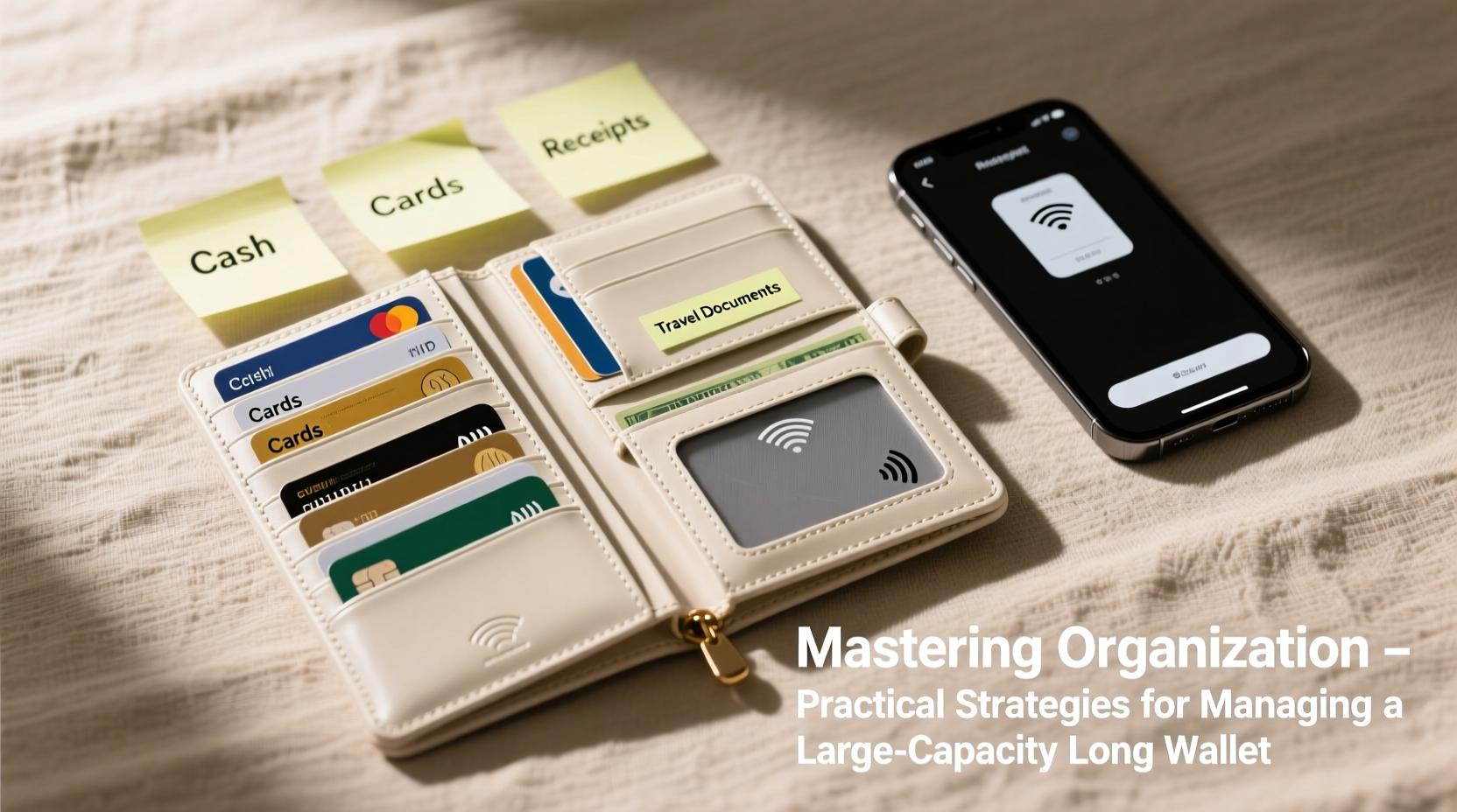 mastering organization practical strategies for managing a large capacity long wallet