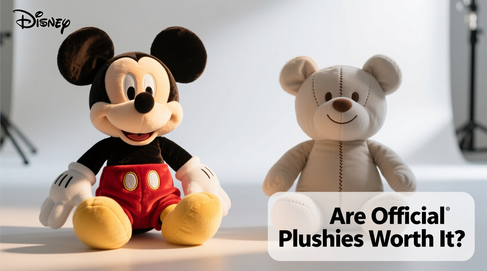 disney plush vs generic are the official ones really worth the extra cash