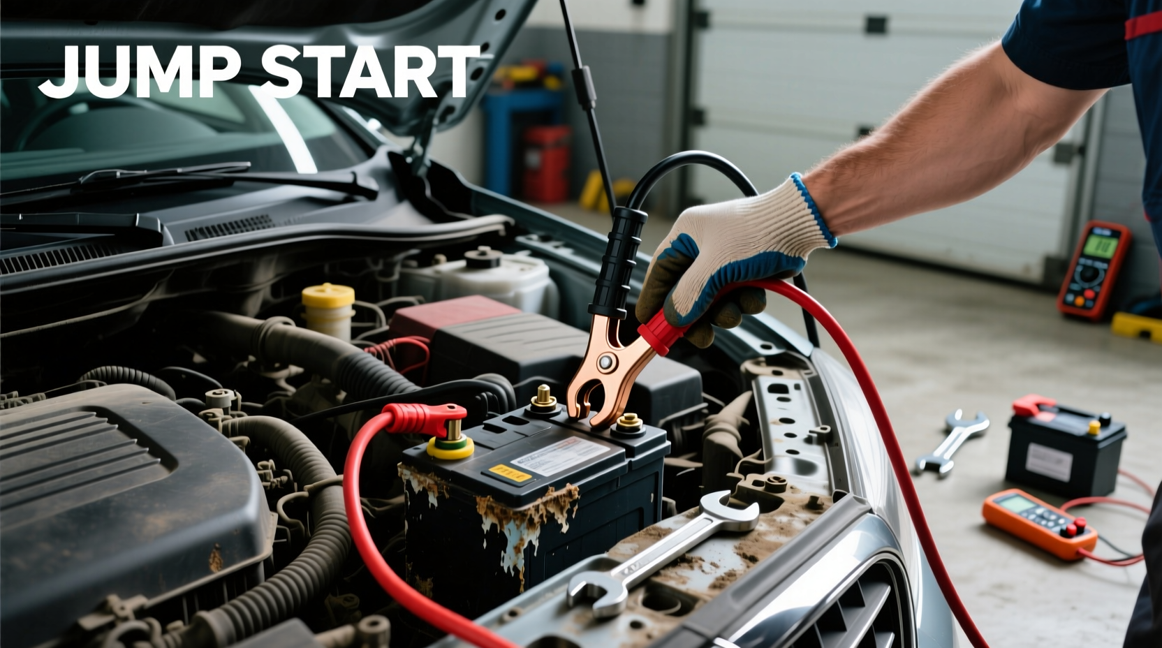 how do you revive a dead car battery