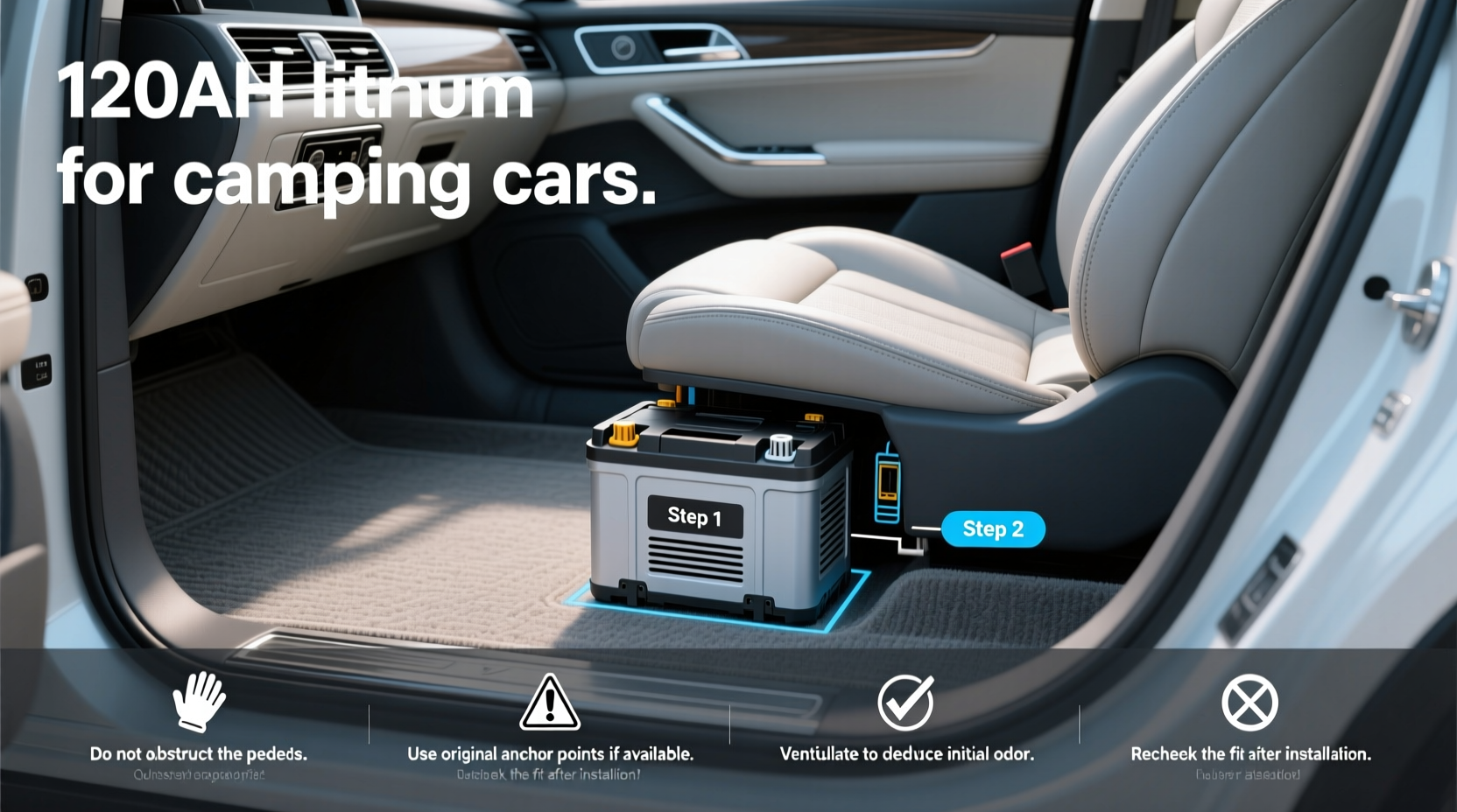 How to Choose Batterie Lithium Camping Car 120Ah: Buying Guide