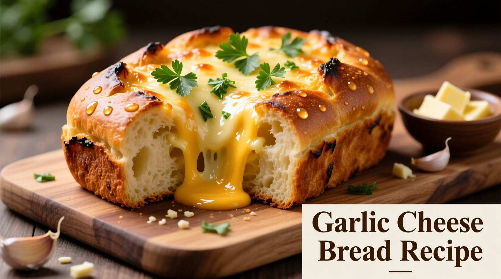 garlic cheese bread recipe