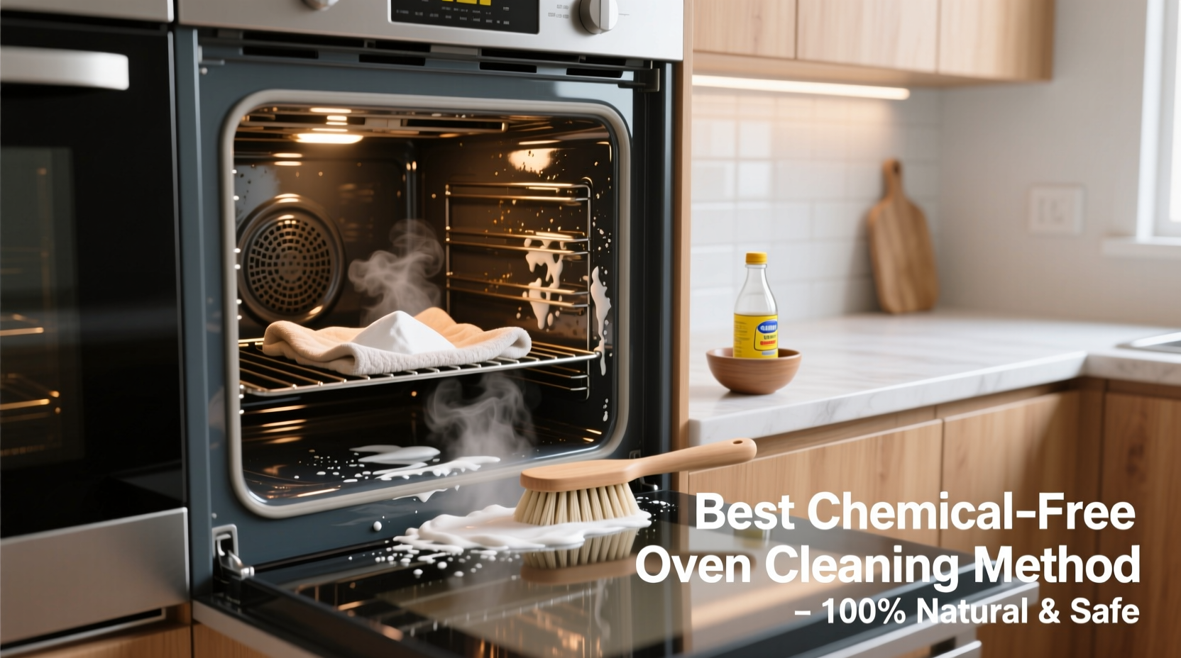 effective methods for the best way to clean an oven without chemicals