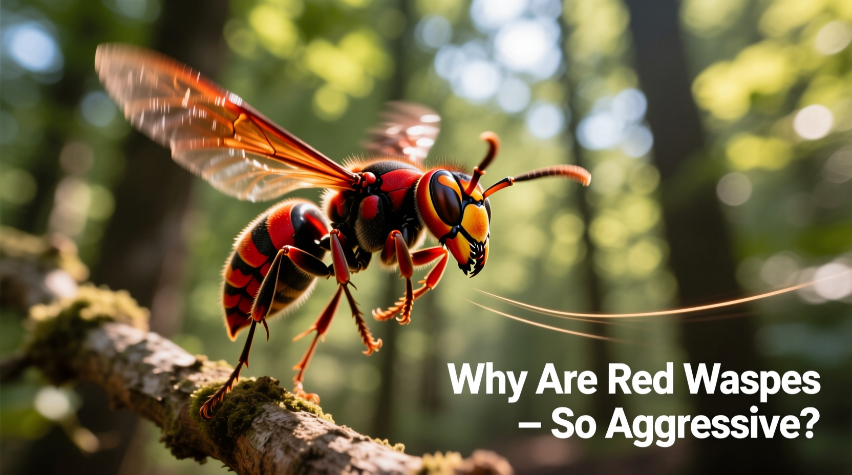red wasps why are they so aggressive understanding behavior
