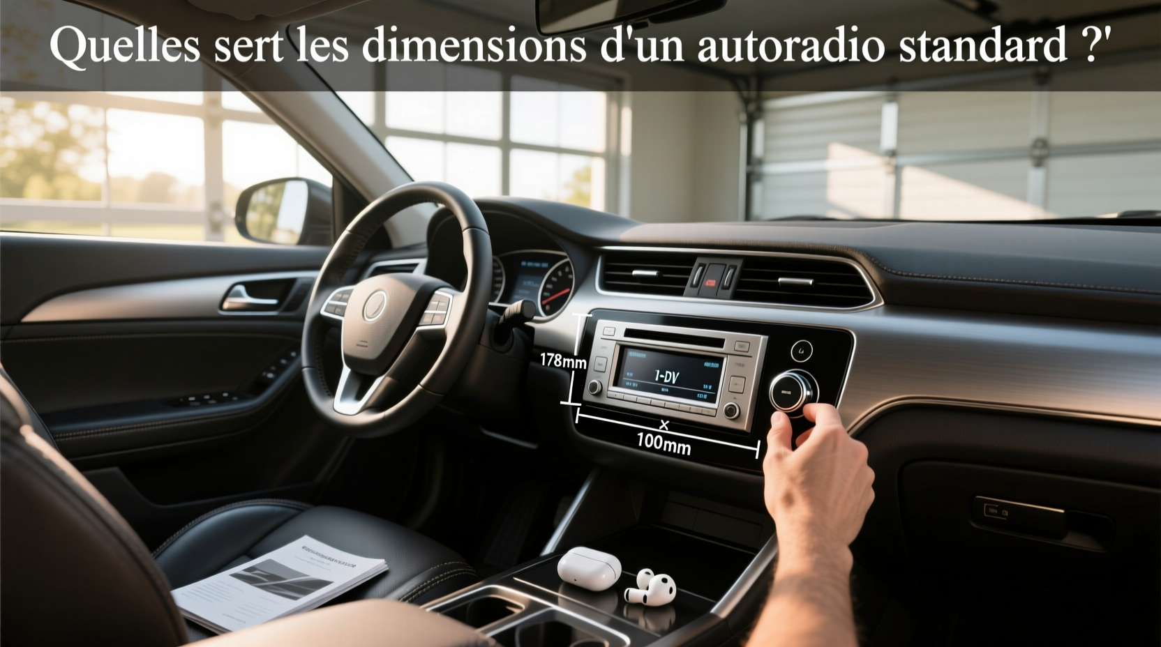 How to Choose Car Stereo 1 DIN, Quelles sont les dimensions d'un autoradio standard?