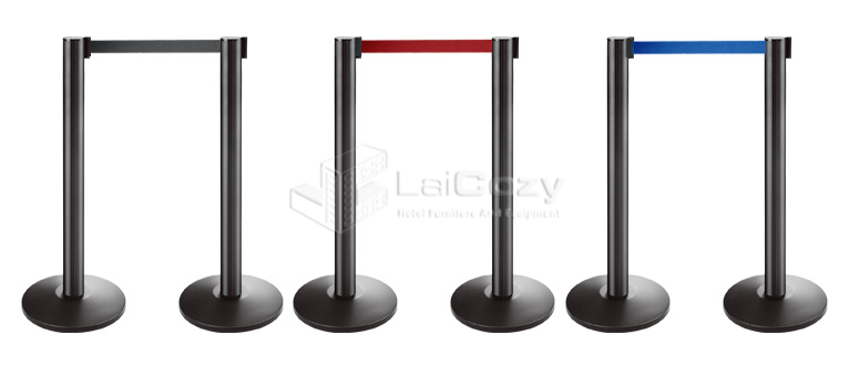 Aluminum Retractable Queue Barriers