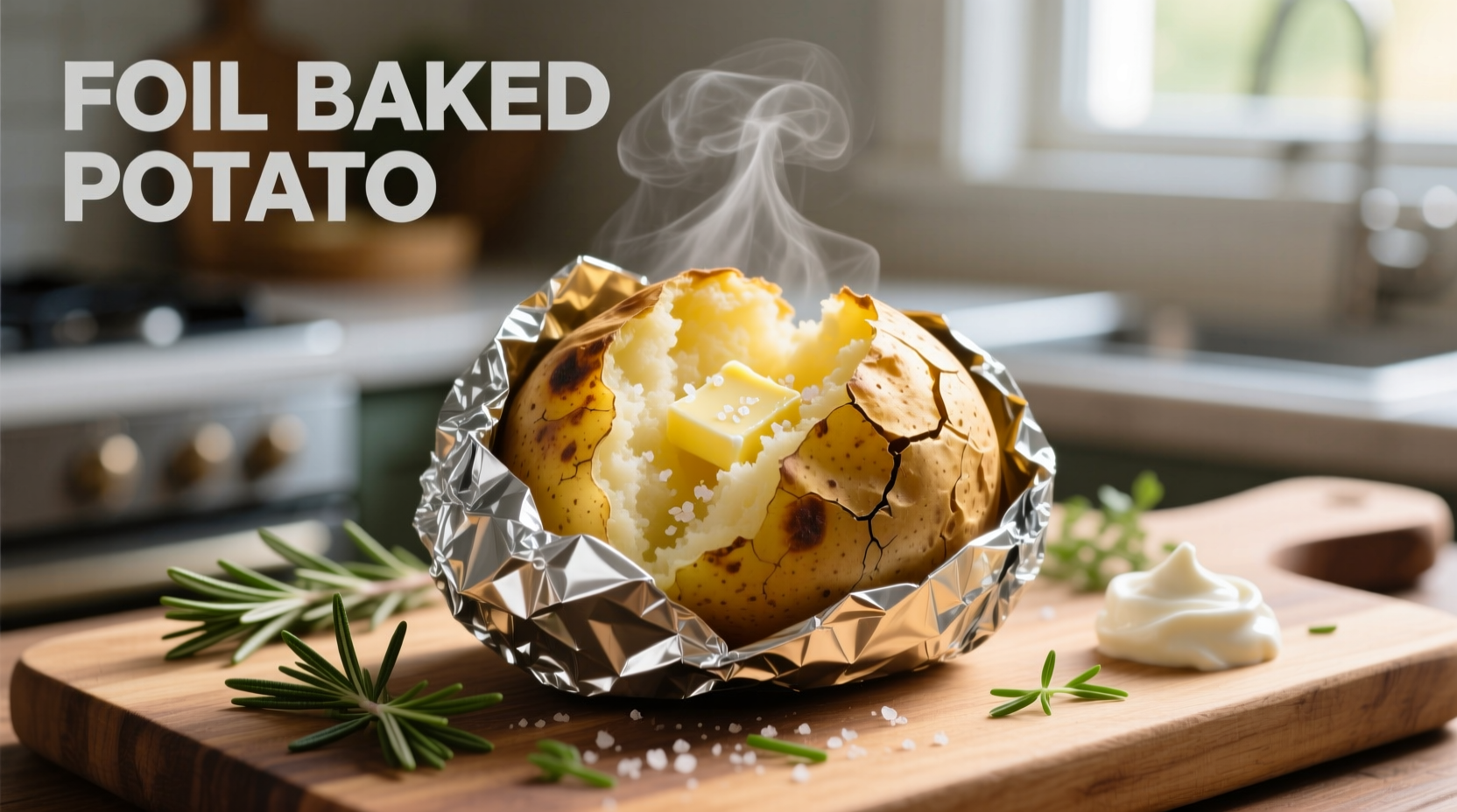 foil baked potato