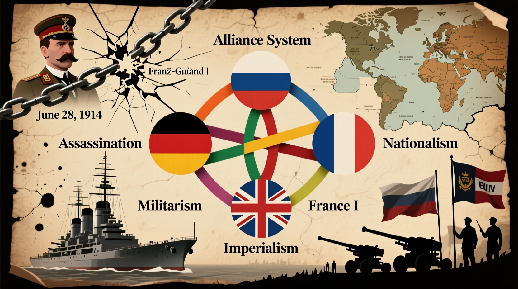 why world war 1 started key causes and contributing factors