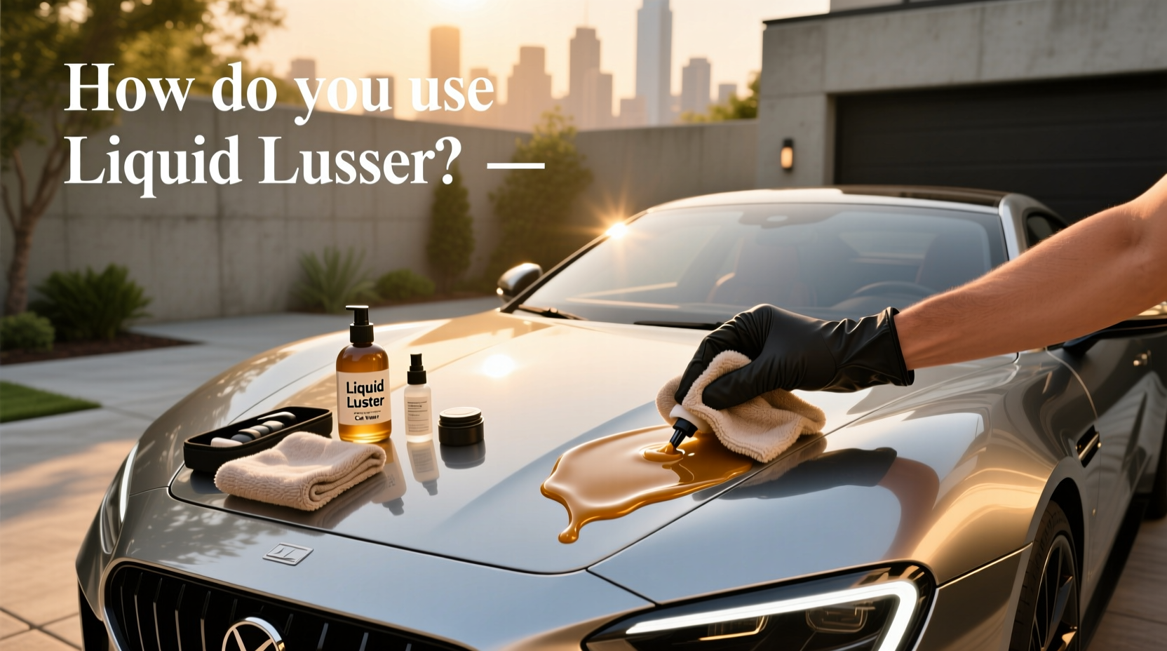 How to choose liquid luster car wax, How do you use liquid luster?
