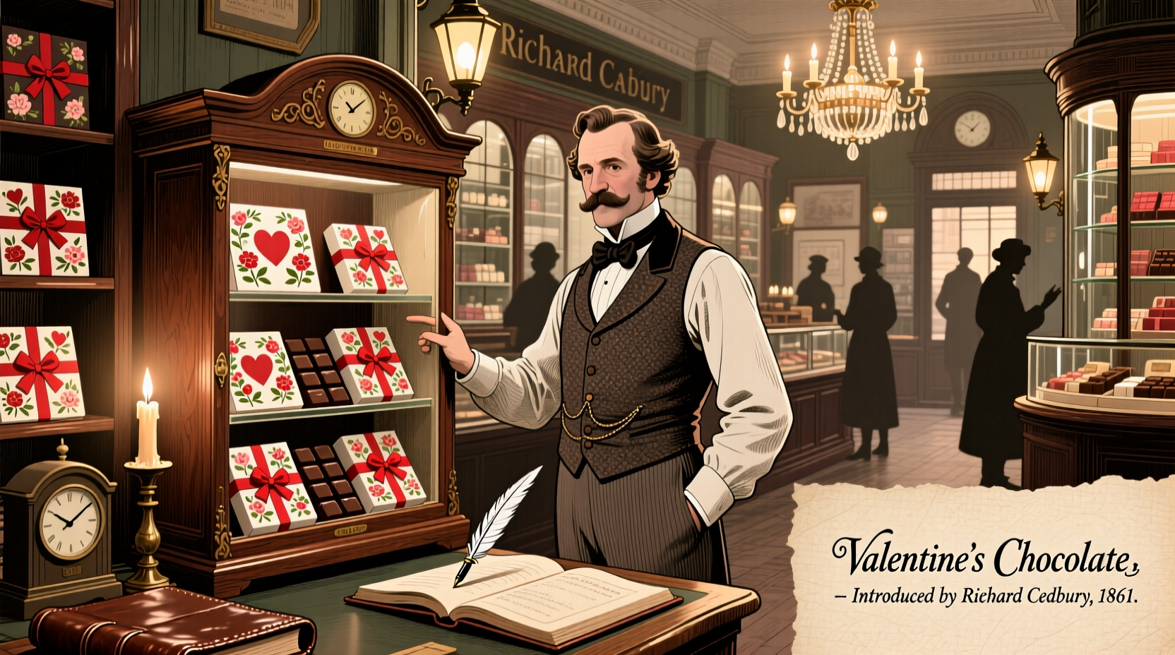 Who Started Modern Valentine's Day Traditions?