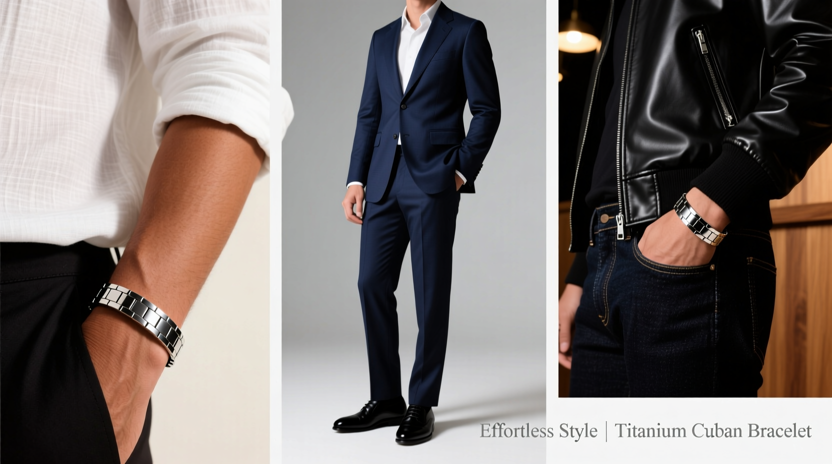 effortless ways to style a titanium cuban bracelet for any occasion