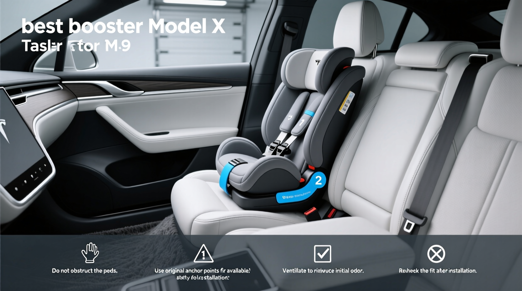 best booster seat for tesla model x