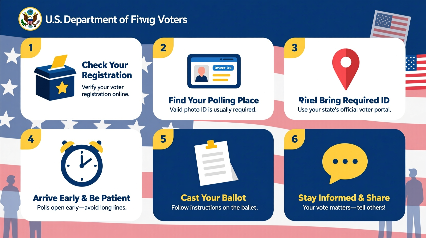 Step By Step Guide To Voting At The Polls What Every First Time Voter