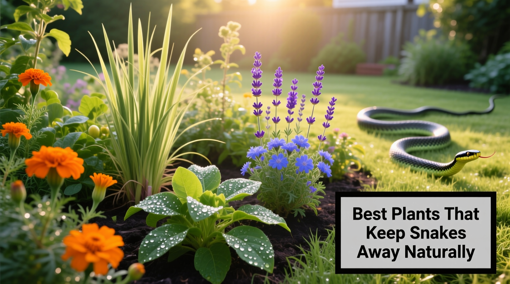 Best Plants That Keep Snakes Away Naturally