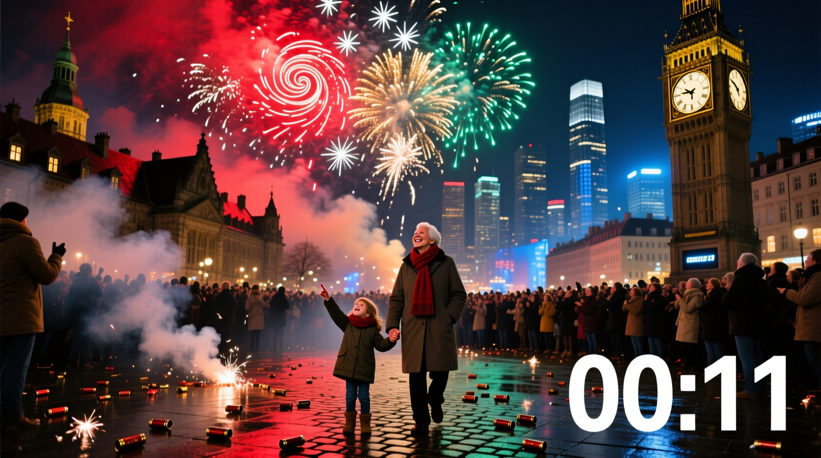 why do people shoot on new year