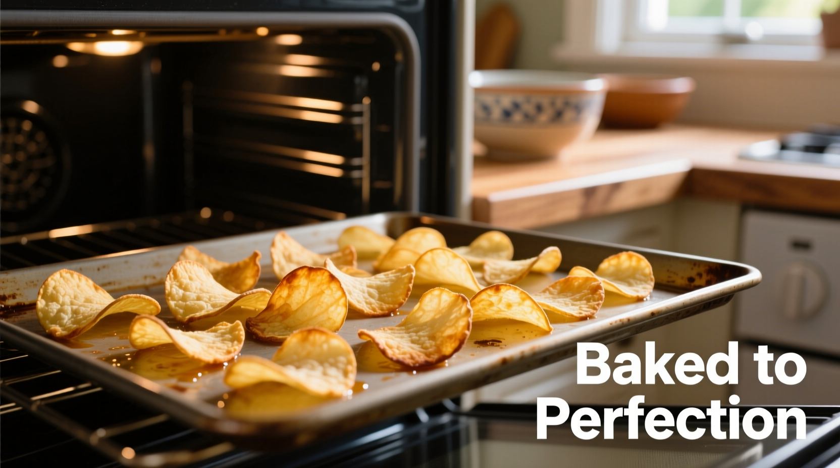 Perfect Oven-Baked Potato Chips: Crispy & Healthy Recipe